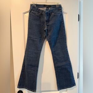 Calvin Klein Jeans Dark Blue Low Rise Flared Jeans